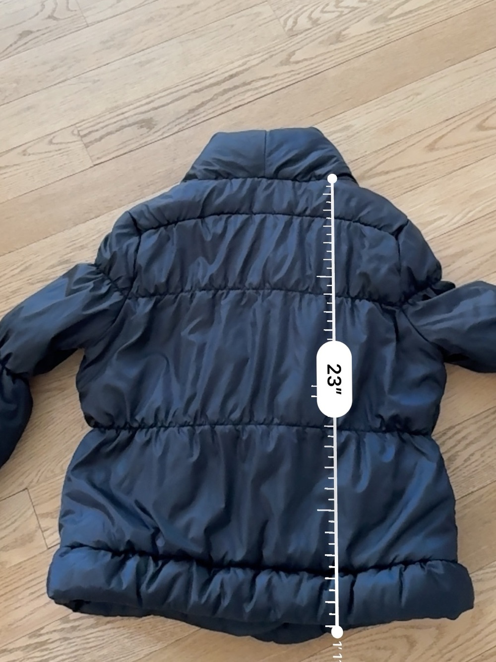 Converse One Star Puffer Jacket in Dark Blue Medium - Picture 7 of 8
